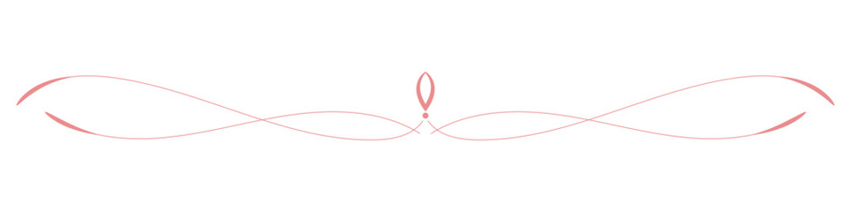 Thin vintage lines. Pink for the border line