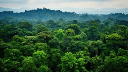 Fototapeta rainforest amazonian canopy incredible illustration forest nature, amazon jungle, green brazil rainforest amazonian canopy incredible obraz