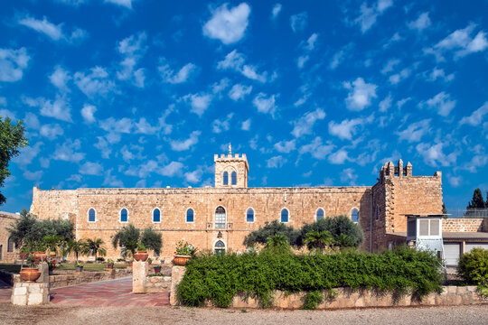 Italian Catholic monastery Beit Jamal in Israel.