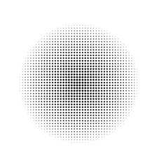 Halftone dots background design. Vector Illustration