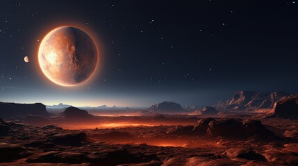 astronomy Mars Deimos Mars illustration cosmos universe, planet exploration, system solar astronomy Mars Deimos Mars