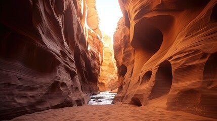 rock desert slot canyons illustration red usa, antelope arizona, light sand rock desert slot canyons
