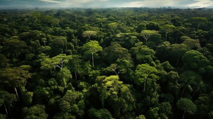 Fototapeta nature amazonian canopy incredible illustration amazon jungle, green brazil, tree landscape nature amazonian canopy incredible obraz