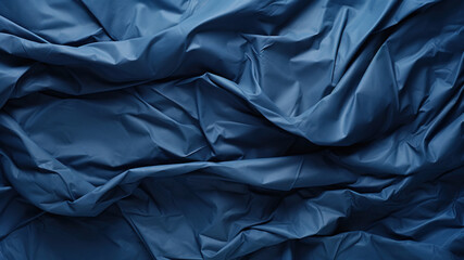 Sapphire crumpled paper texture background