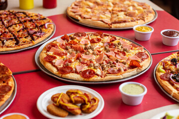 Pizza italiana Mexicana Comida Rápida Deliciosa Pepperoni Antojo Acompañamientos Restaurante