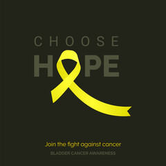 Artistry for a Cause Bladder Cancer Awareness Design Template