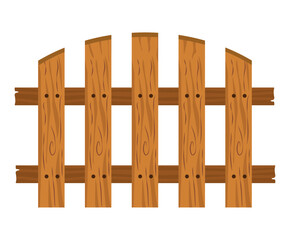 garden wooden fence rustic