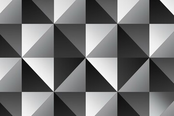 Elegant geometric pattern for presentations. Minimalist, seamless, modern. Monochrome, triangular design. Generative AI
