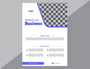 Creative Business Flyer Design with Eye-Catching Graphics