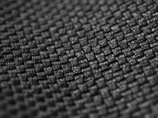 macro shot of fabric cotton fiber structure
