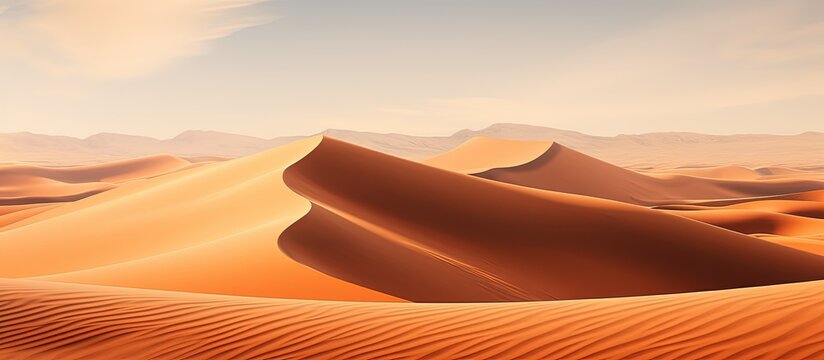 Wahiba sands in Oman a sandy desert © AkuAku