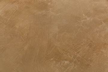 Closeup view of brown grunge texture as background