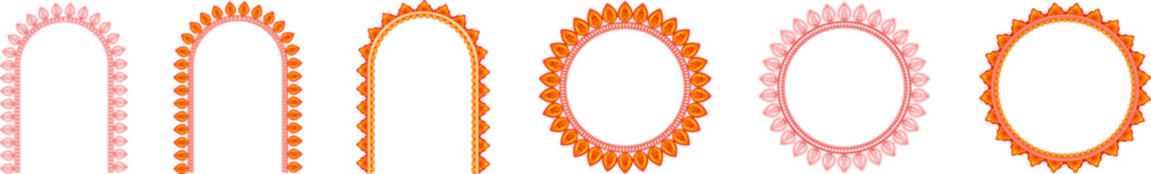Durga Puja Border Decorations Durga Puja Frame Durga Puja Background