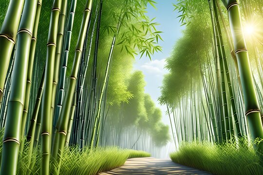 bamboo in the forest