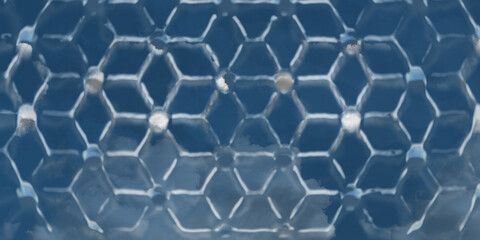  CloudySeamless geometric pattern background with  CloudyStyle Effect