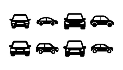 Car icon vector. Car sign. sedan