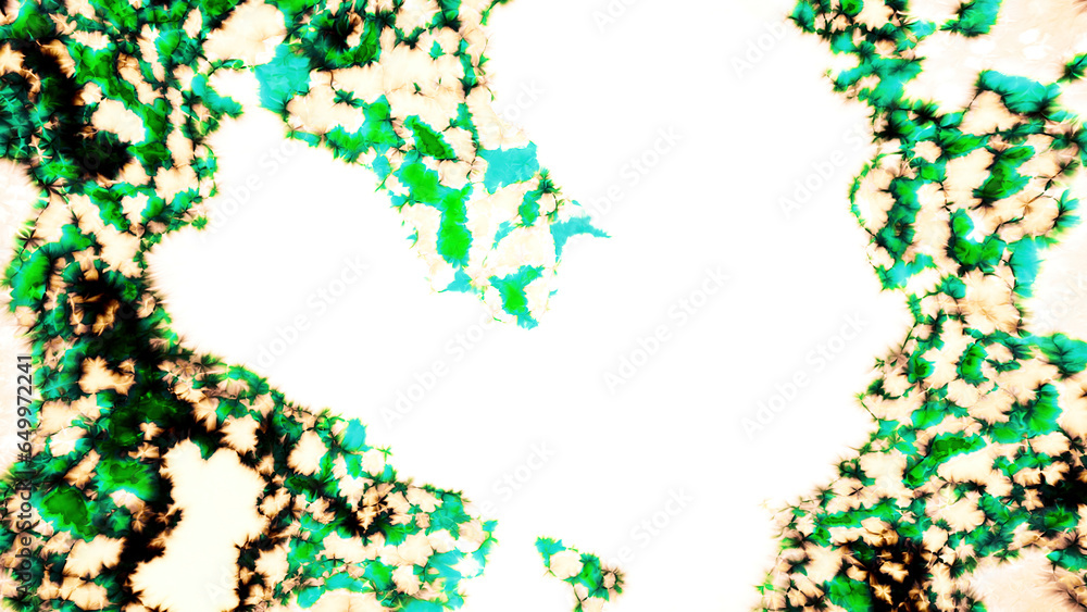 Poster an animation imitating a view through a microscope. motion. moving bacteria background, concept of m