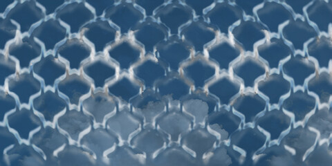  CloudySeamless geometric pattern background with  CloudyStyle Effect