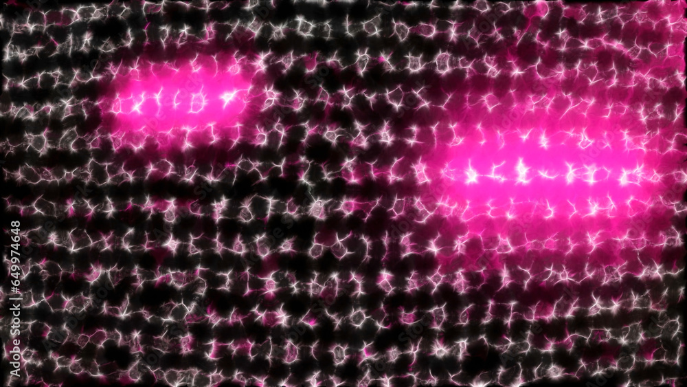 Poster abstract network connection background. motion. narrow neon lines and blurred symbols on a black bac