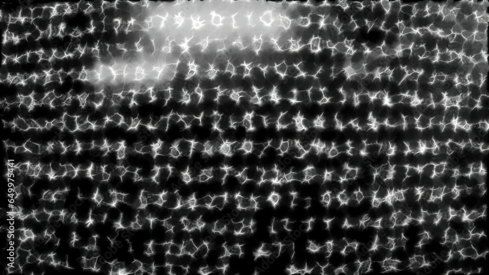 Poster changing lines of blurred symbols. motion. old fashioned code of unknown letters on a dark backgroun