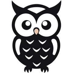 Cute owl Vector Design