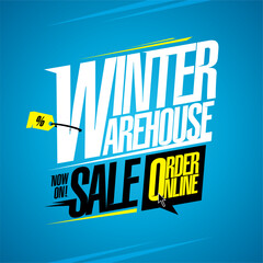 Warehouse Winter Sale, end of season clearance, order online