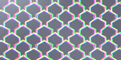  SoulSeamless geometric pattern background with  SoulStyle Effect