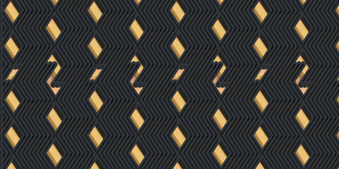  Linear Style  Seamless geometric pattern background with  Linear Style  Style Effect