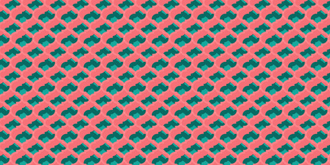  Pink RetroSeamless geometric pattern background with  Pink RetroStyle Effect