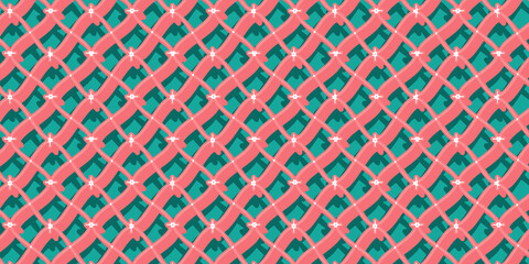  Pink RetroSeamless geometric pattern background with  Pink RetroStyle Effect