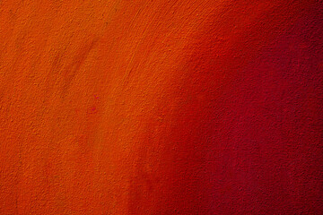 Painting red colorful textured stain brushstroke texture background.