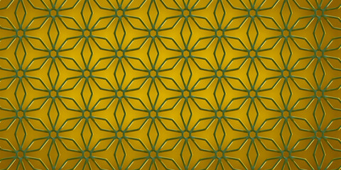  OilSeamless geometric pattern background with  OilStyle Effect