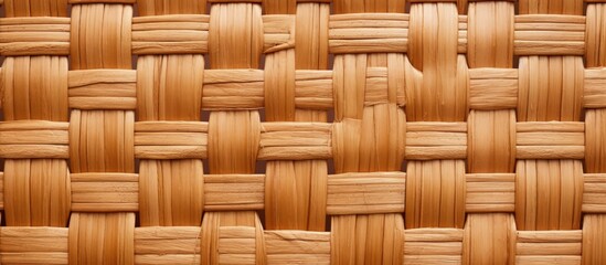 Woven wicker background texture