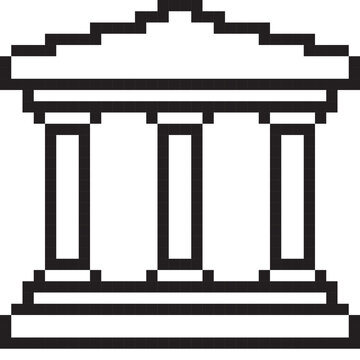 recommend clip art: Museum outline icon