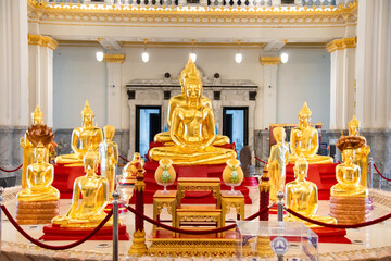 Wat Sothon Wararam Worawihan Buddhist Temple and Buddha Sothon Chachoengsao in Thailand
