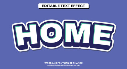  Editable Sticker Text Effect Simple
