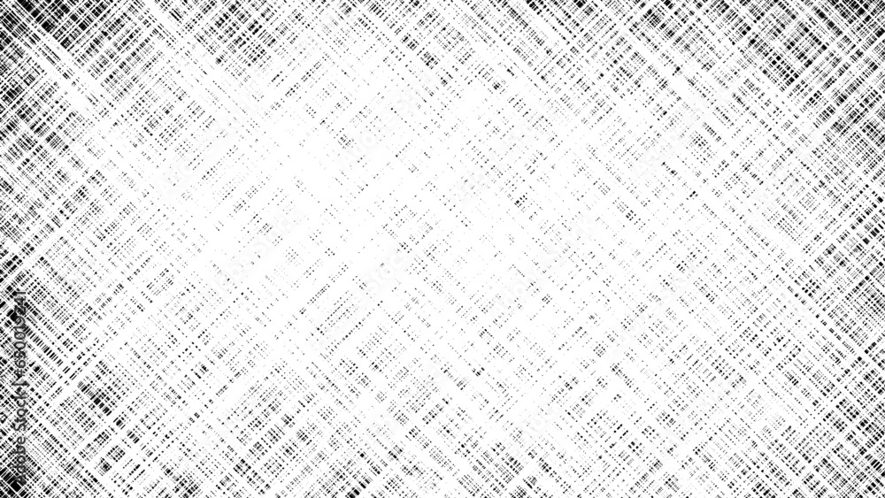 Poster Grid spotted pattern. Distressed overlay texture of rough surface. Overlay to create interesting effect and depth. grunge texture overlay background, vector illustration