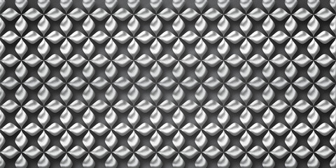  Stainless SteelSeamless geometric pattern background with  Stainless SteelStyle Effect