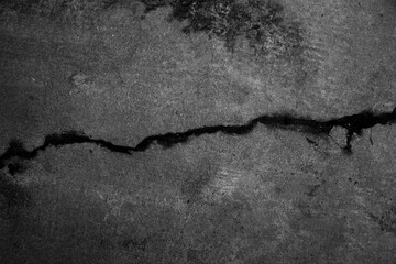Crack asphalt road surface background. - 650020256