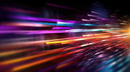 Abstract futuristic background of a websites representing the light and velocity