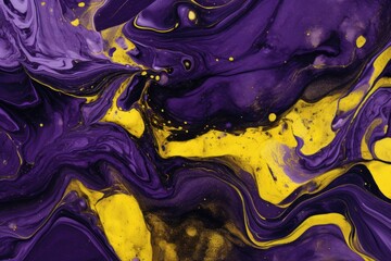 Abstract violet yellow gold background