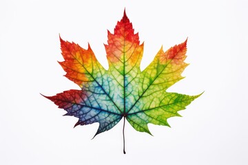 Colorful autumn leaf background
