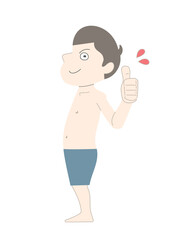 ダイエット　痩せる　男性