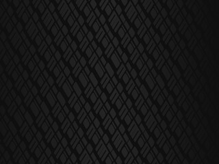Black metal texture steel background. Luxurious steel ornament. Perforated metal sheet.