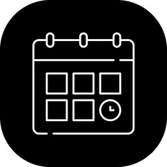 Organization personal growth icon with black filled line outline. business, organization, management, concept, teamwork, connection, team. Vector illustration