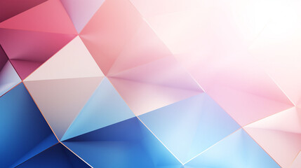 abstract blue geometric shapes background blue pink
