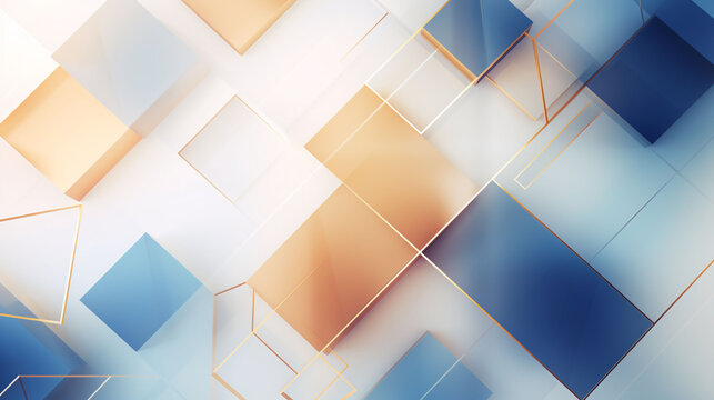 abstract blue geometric shapes background blue pink

