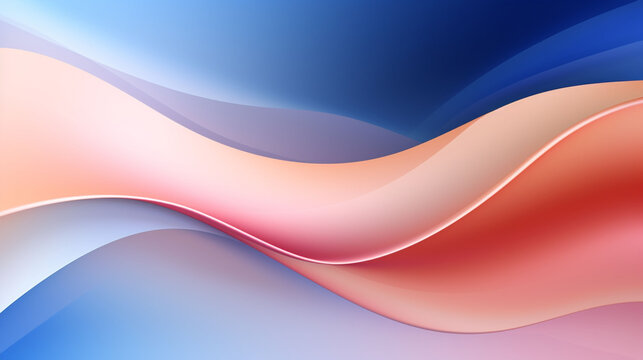 abstract blue wave background blue pink