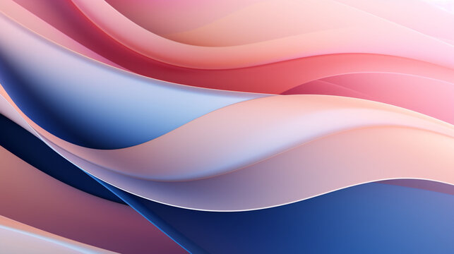 abstract blue wave background blue pink