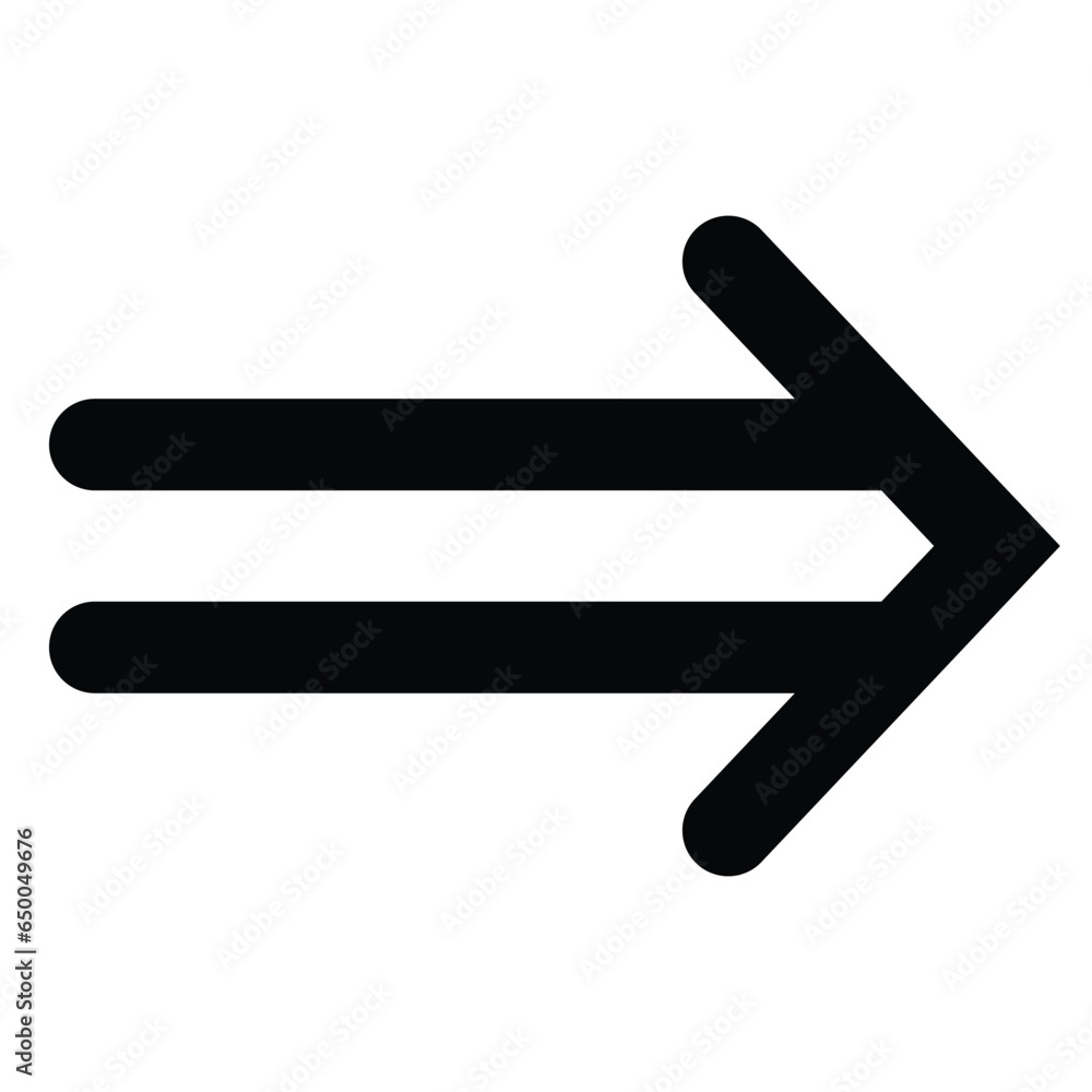 Aufkleber arrow icon. modern simple arrow or cursor. directional arrow flat style isolated on white background